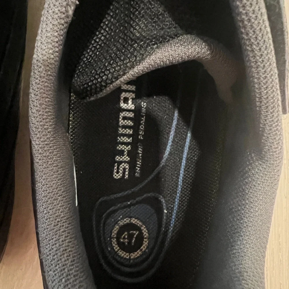 Shimano Black Velcro Men’s Cycling Bike Shoes Size 47 US 12